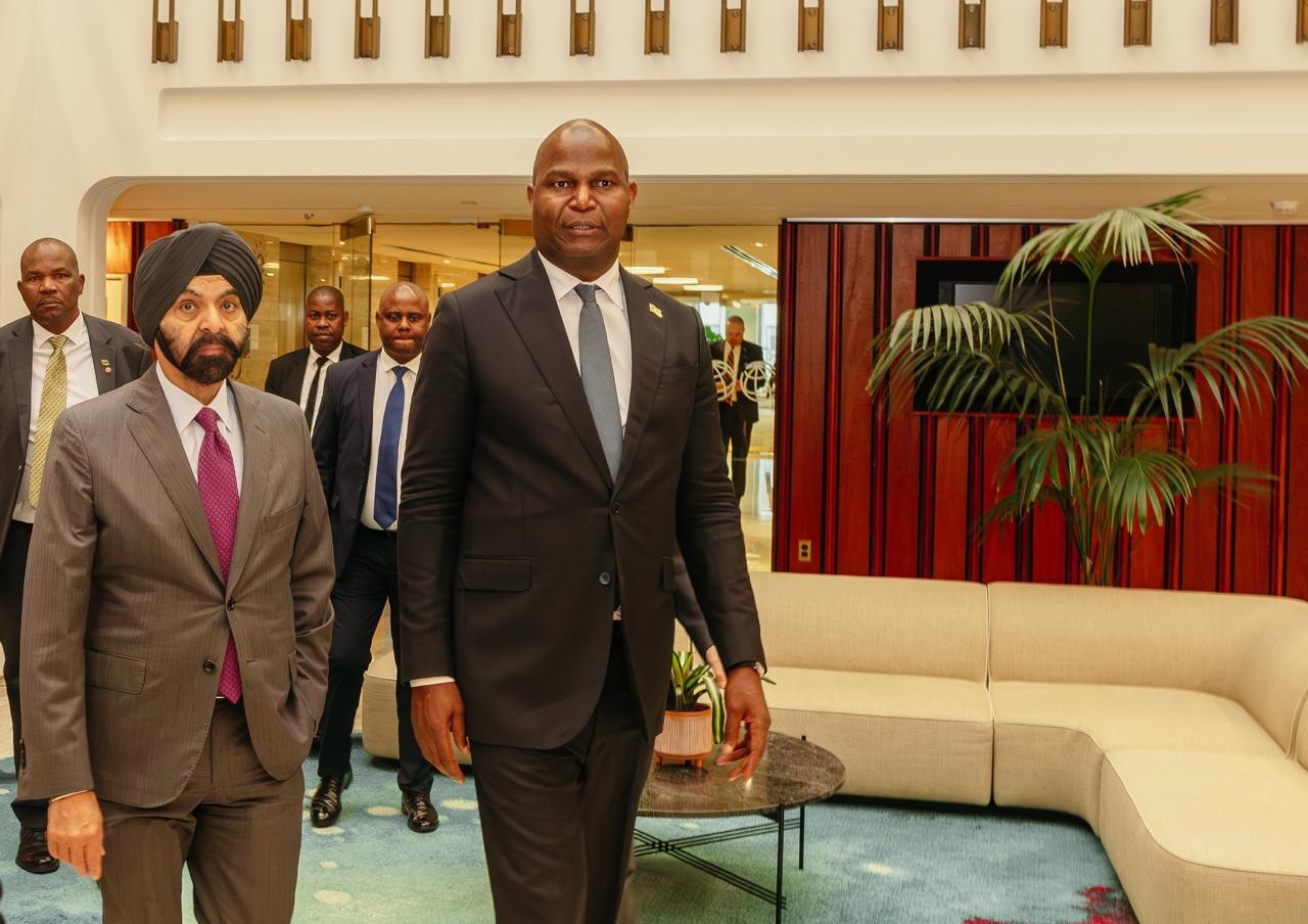 Presidente da Republica reune se em Washington com o presidente do Banco Mundial Ajay Banca.jpg