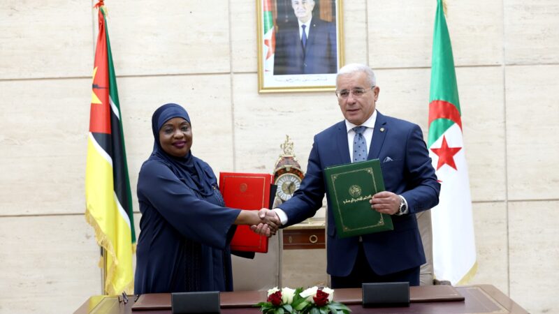 Moçambique e Argélia aprofundam cooperação parlamentar