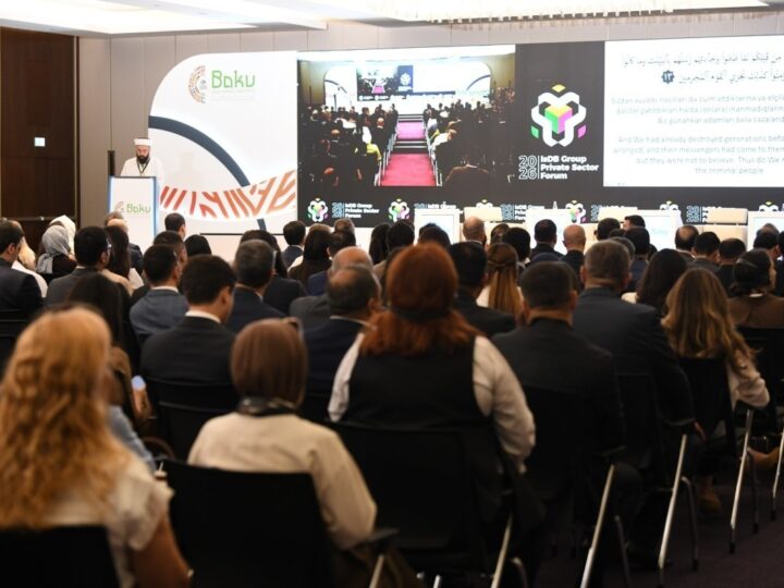 País na reunião do Banco Islâmico de Desenvolvimento em Baku