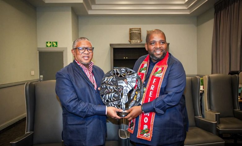 Secretário-geral da Frelimo recebe homólogo do ANC