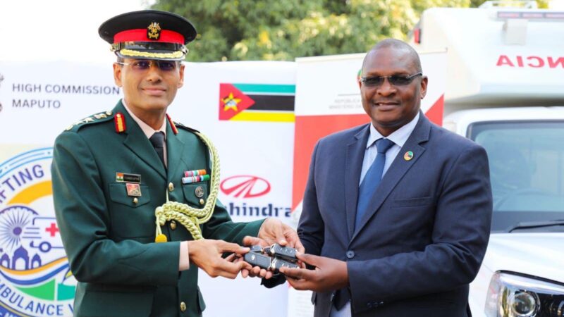 Índia oferece ambulâncias – Jornal Notícias